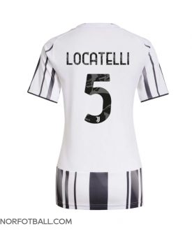 Billige Fotballdrakt Juventus Manuel Locatelli #5 Replika Hjemmedrakt Dame 2025-26 Kortermet Billige Fotballdrakt Juventus Manuel Locatelli #5 Replika Hjemmedrakt Dame 2025-26 Kortermet